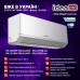 Кондиционер (тепловой насос) IDEA IPA-09HRM-FN8 SILVER серии BREEZE Inverter до 30м" - обогрев до -25С