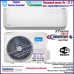 Тепловой насос (кондиционер) Midea MSAB-09HRFN8-I/MSAB-09HRFN8-O серии Aurora DC Inverter для 30 м2