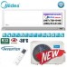 Кондиционер (тепловой насос до -30С) Midea OP-09N8E6-I/OP-09N8E6-O до 30м2
