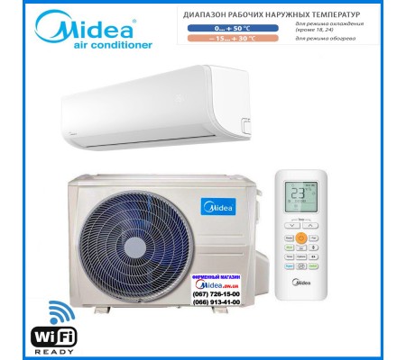 Инверторный кондиционер Midea AG-11N8C2F-I/AG-11N8C2F-O до 35 м2